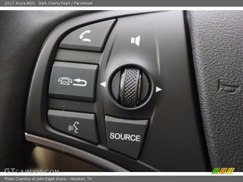 Dark Cherry Pearl / Parchment 2017 Acura MDX