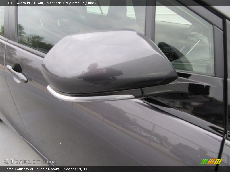 Magnetic Gray Metallic / Black 2016 Toyota Prius Four