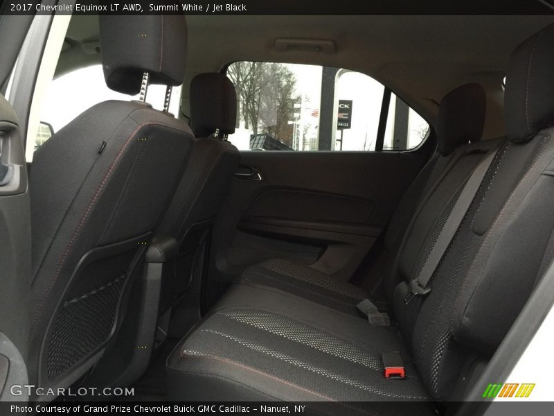 Summit White / Jet Black 2017 Chevrolet Equinox LT AWD