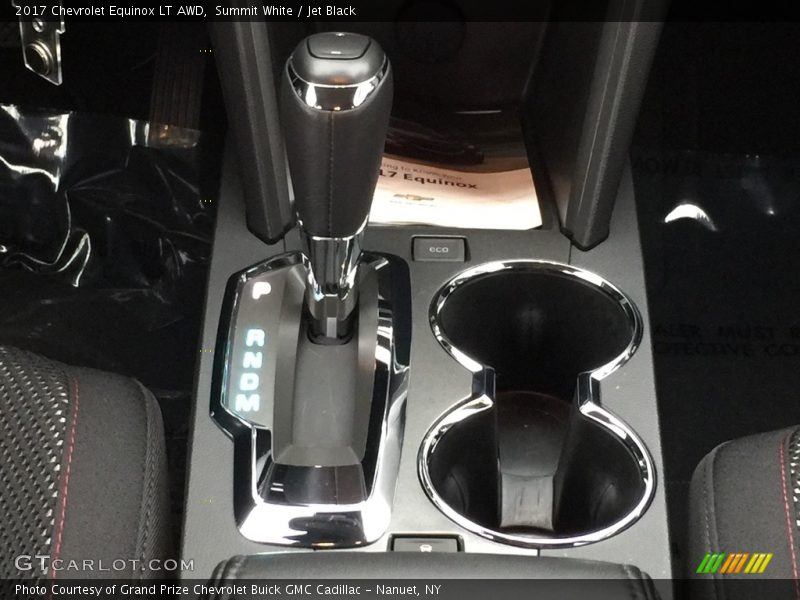 Summit White / Jet Black 2017 Chevrolet Equinox LT AWD