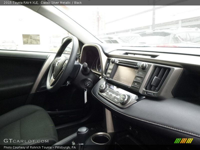 Classic Silver Metallic / Black 2015 Toyota RAV4 XLE
