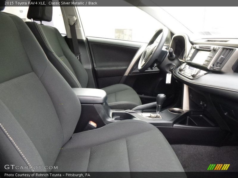Classic Silver Metallic / Black 2015 Toyota RAV4 XLE