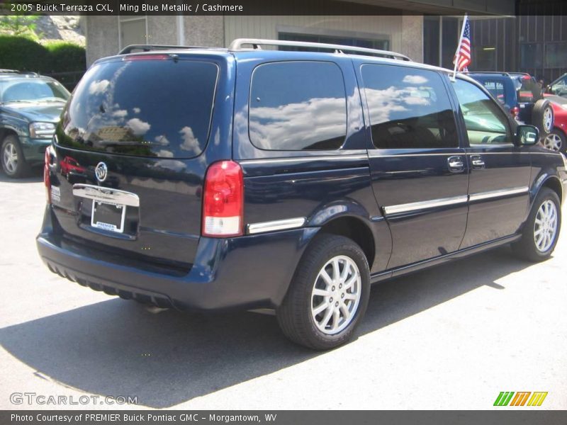 Ming Blue Metallic / Cashmere 2005 Buick Terraza CXL
