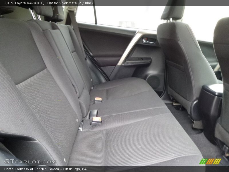 Classic Silver Metallic / Black 2015 Toyota RAV4 XLE
