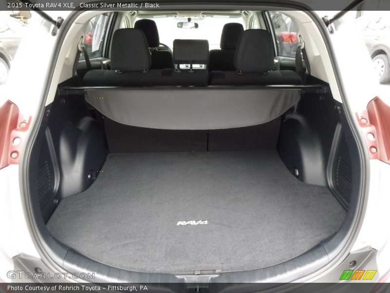 Classic Silver Metallic / Black 2015 Toyota RAV4 XLE