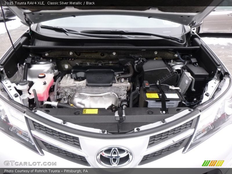 Classic Silver Metallic / Black 2015 Toyota RAV4 XLE