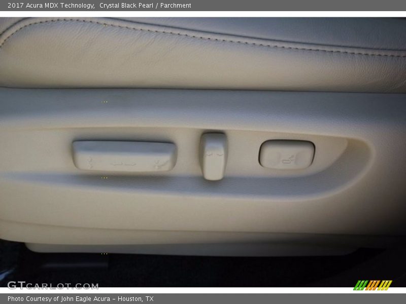 Crystal Black Pearl / Parchment 2017 Acura MDX Technology