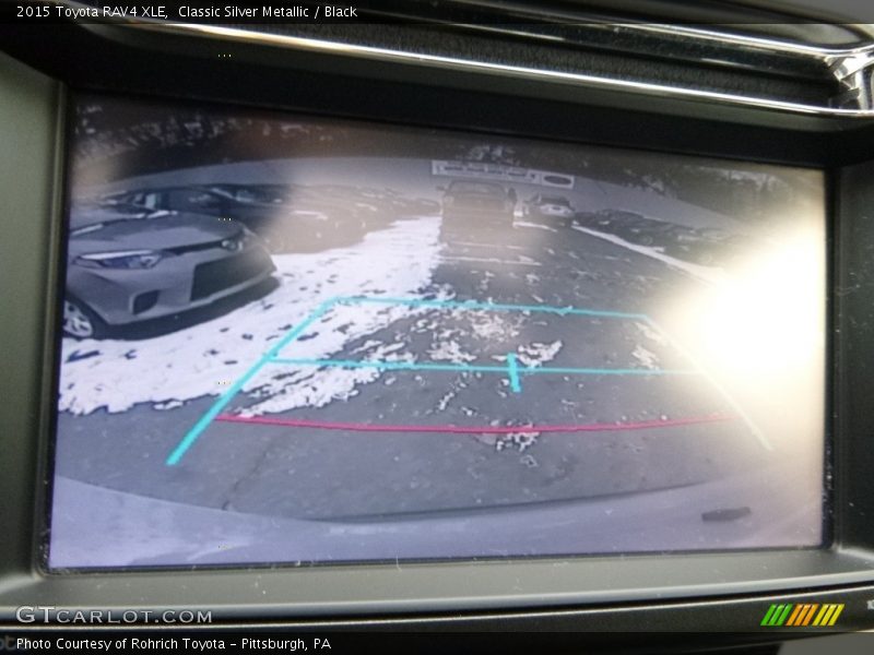 Classic Silver Metallic / Black 2015 Toyota RAV4 XLE