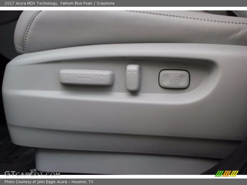 Fathom Blue Pearl / Graystone 2017 Acura MDX Technology