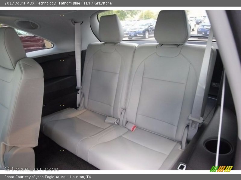 Fathom Blue Pearl / Graystone 2017 Acura MDX Technology