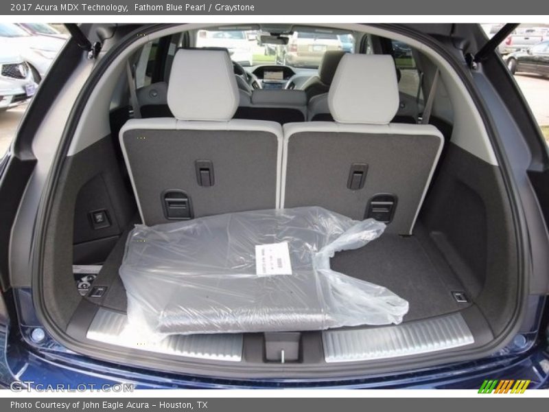 Fathom Blue Pearl / Graystone 2017 Acura MDX Technology