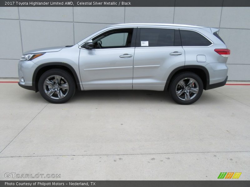  2017 Highlander Limited AWD Celestial Silver Metallic
