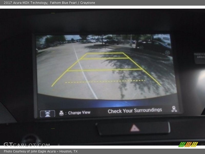 Fathom Blue Pearl / Graystone 2017 Acura MDX Technology