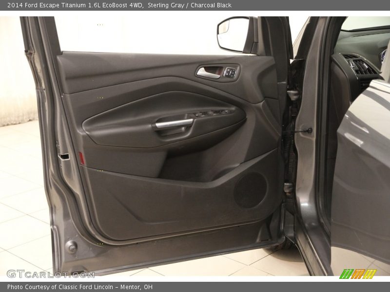 Sterling Gray / Charcoal Black 2014 Ford Escape Titanium 1.6L EcoBoost 4WD
