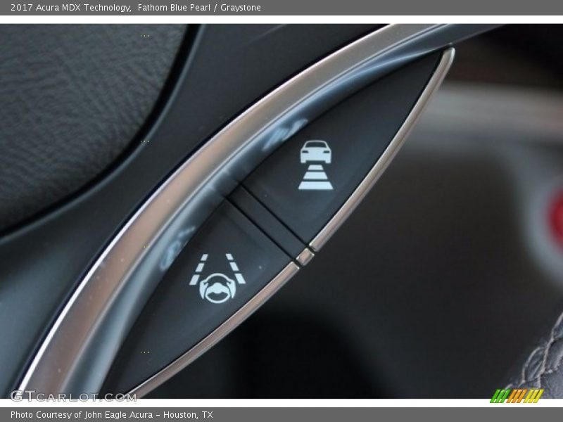 Fathom Blue Pearl / Graystone 2017 Acura MDX Technology