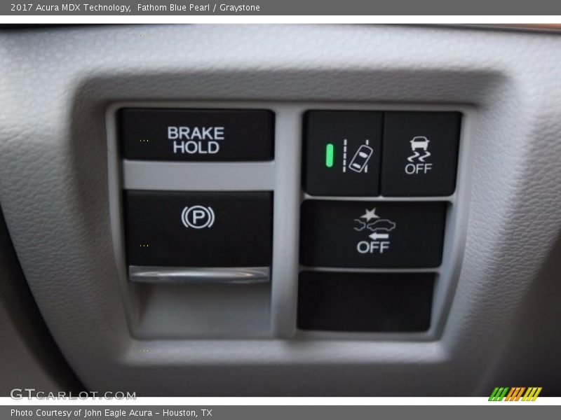 Fathom Blue Pearl / Graystone 2017 Acura MDX Technology