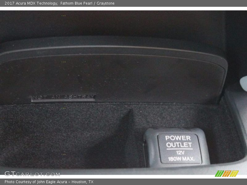 Fathom Blue Pearl / Graystone 2017 Acura MDX Technology