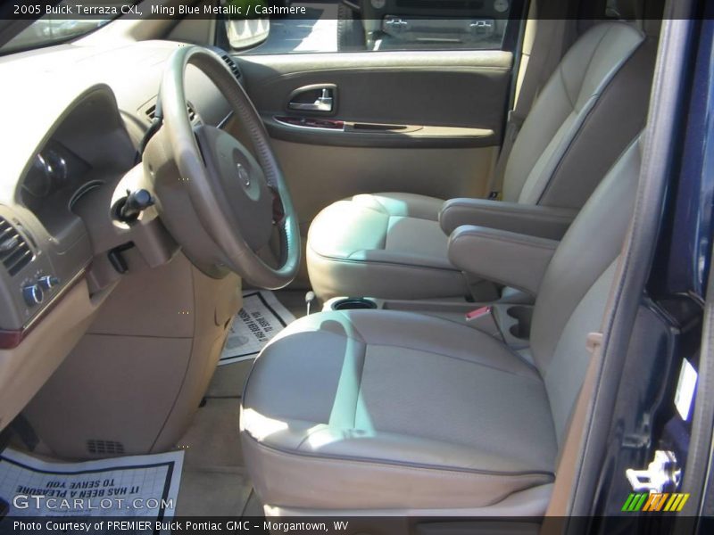 Ming Blue Metallic / Cashmere 2005 Buick Terraza CXL