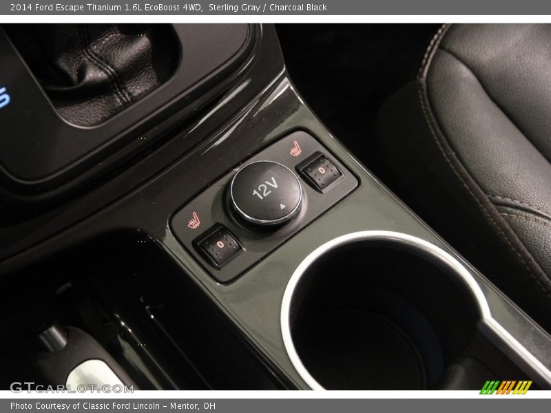 Sterling Gray / Charcoal Black 2014 Ford Escape Titanium 1.6L EcoBoost 4WD