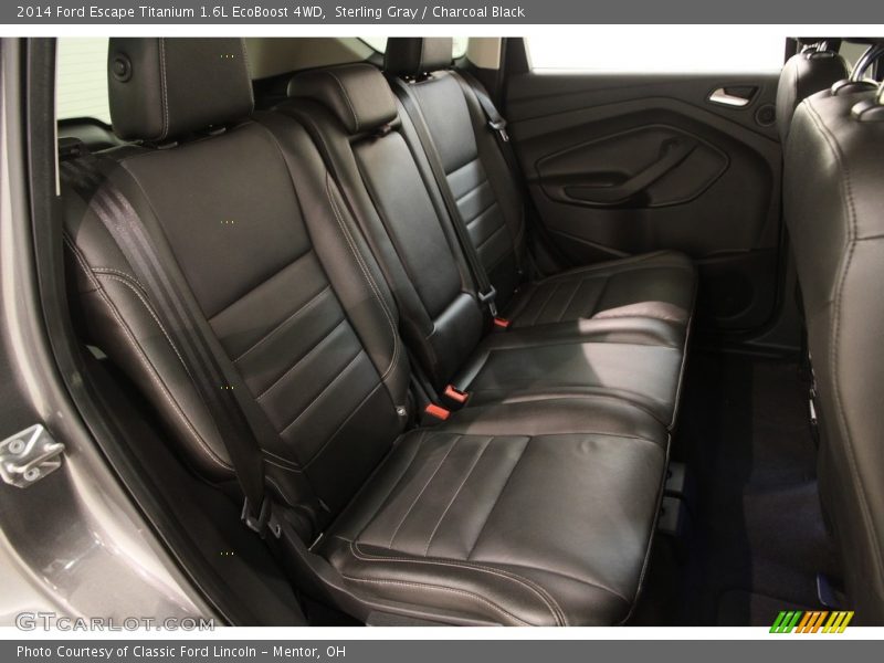 Sterling Gray / Charcoal Black 2014 Ford Escape Titanium 1.6L EcoBoost 4WD
