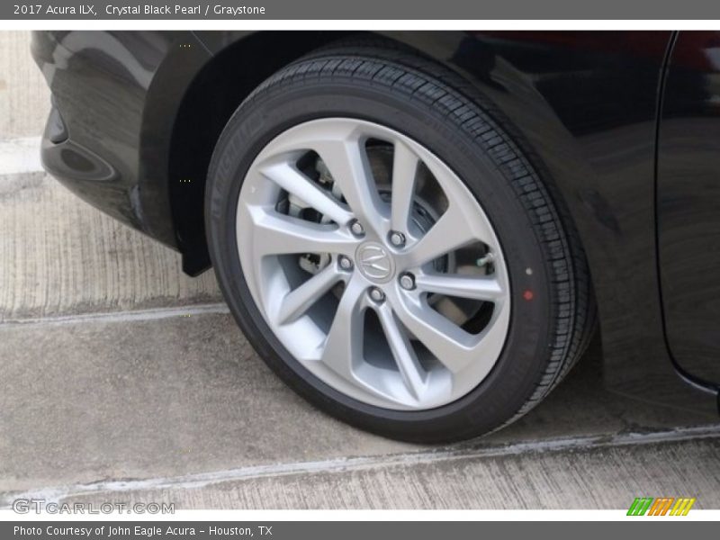 Crystal Black Pearl / Graystone 2017 Acura ILX