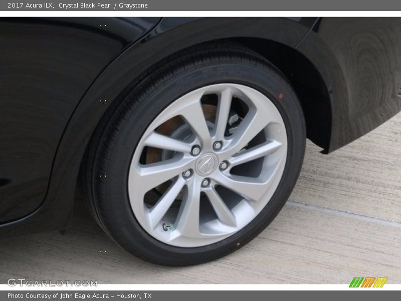 Crystal Black Pearl / Graystone 2017 Acura ILX