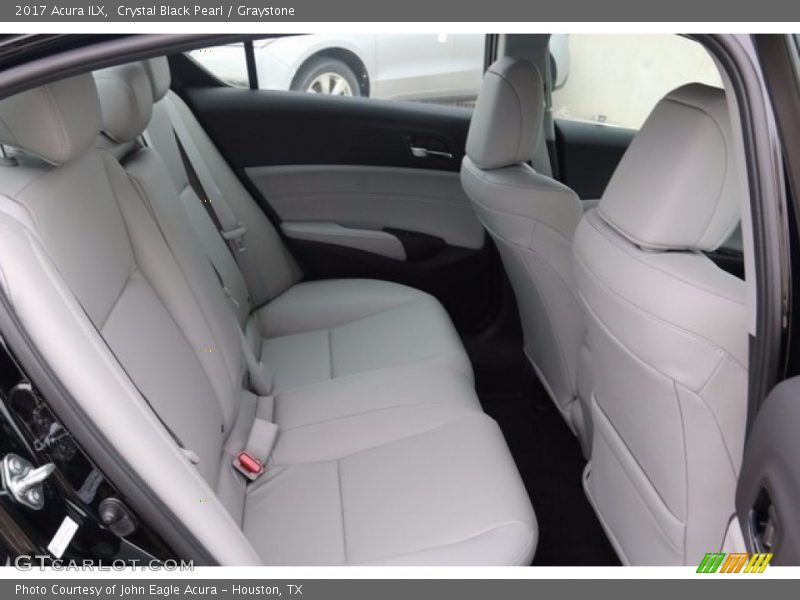 Crystal Black Pearl / Graystone 2017 Acura ILX