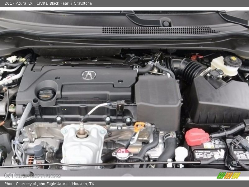 Crystal Black Pearl / Graystone 2017 Acura ILX