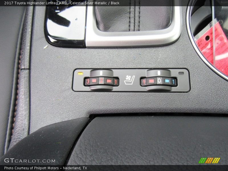 Controls of 2017 Highlander Limited AWD