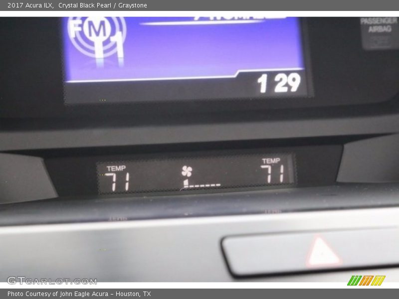Crystal Black Pearl / Graystone 2017 Acura ILX
