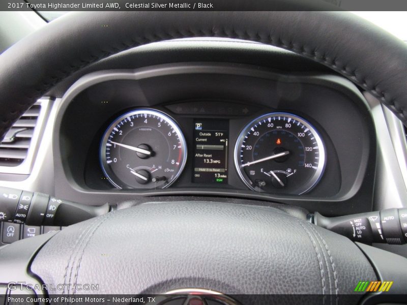  2017 Highlander Limited AWD Limited AWD Gauges