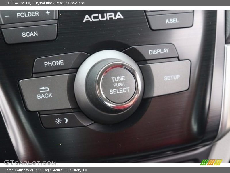 Crystal Black Pearl / Graystone 2017 Acura ILX