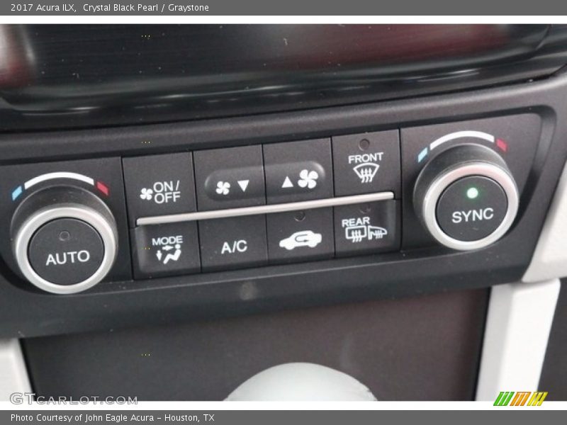 Crystal Black Pearl / Graystone 2017 Acura ILX
