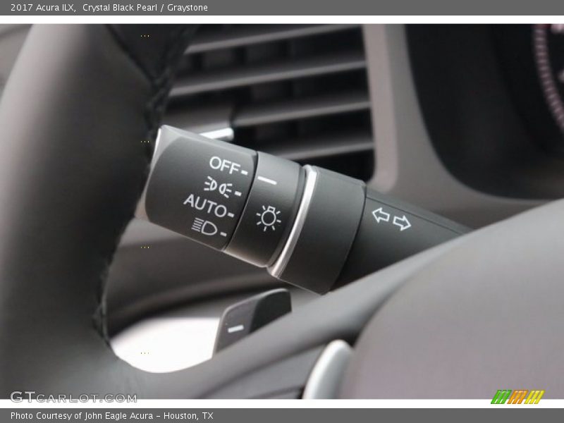 Crystal Black Pearl / Graystone 2017 Acura ILX