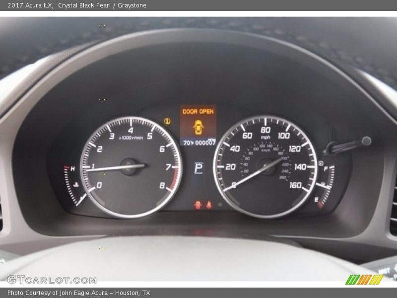 Crystal Black Pearl / Graystone 2017 Acura ILX