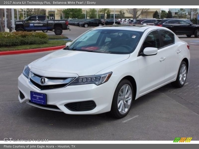 Bellanova White Pearl / Ebony 2017 Acura ILX Technology Plus