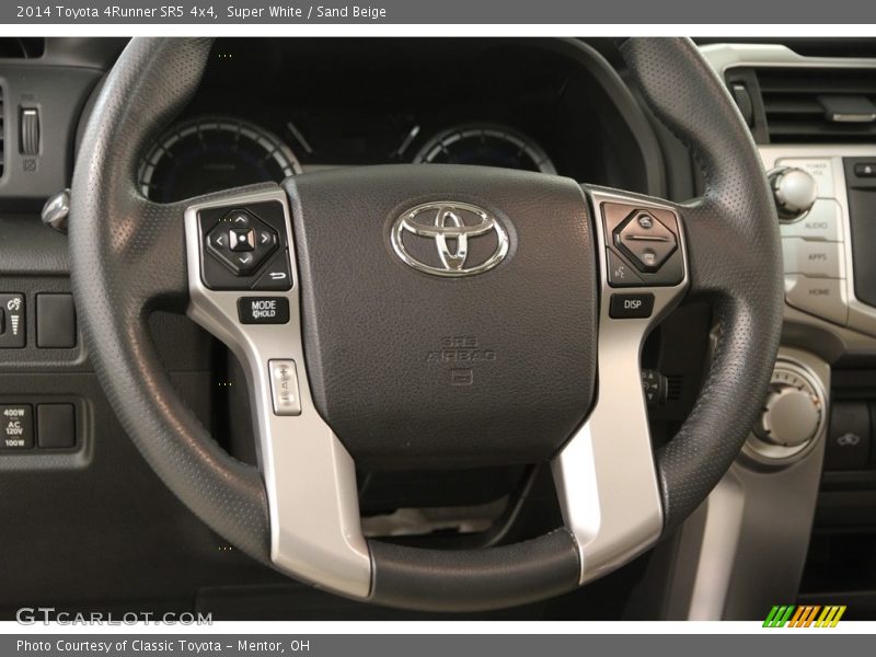 Super White / Sand Beige 2014 Toyota 4Runner SR5 4x4