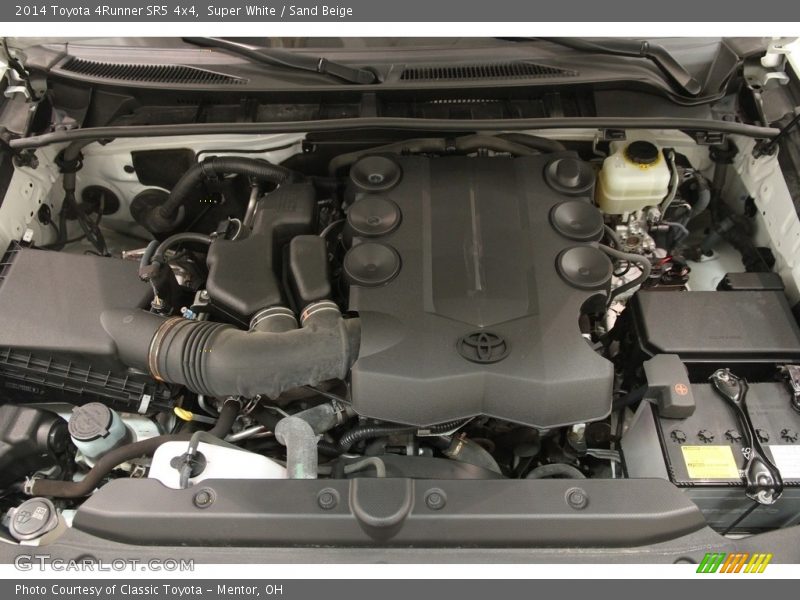 Super White / Sand Beige 2014 Toyota 4Runner SR5 4x4