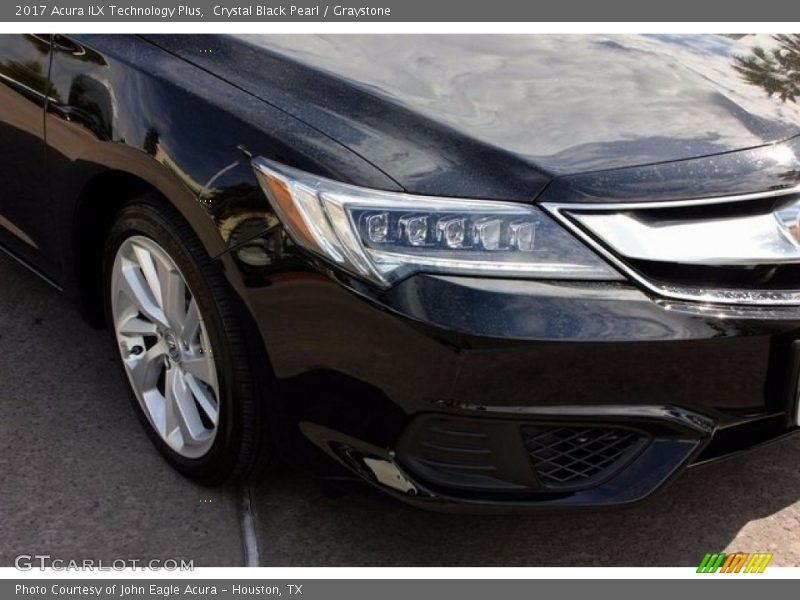 Crystal Black Pearl / Graystone 2017 Acura ILX Technology Plus
