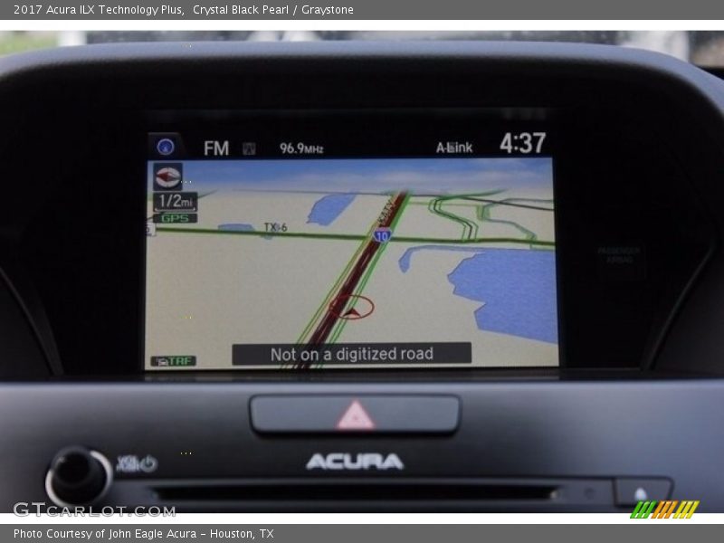 Crystal Black Pearl / Graystone 2017 Acura ILX Technology Plus