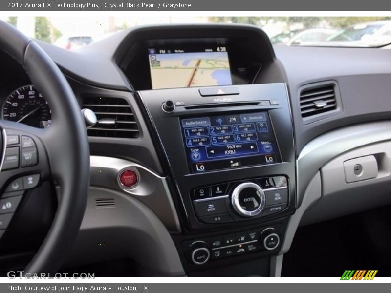Crystal Black Pearl / Graystone 2017 Acura ILX Technology Plus