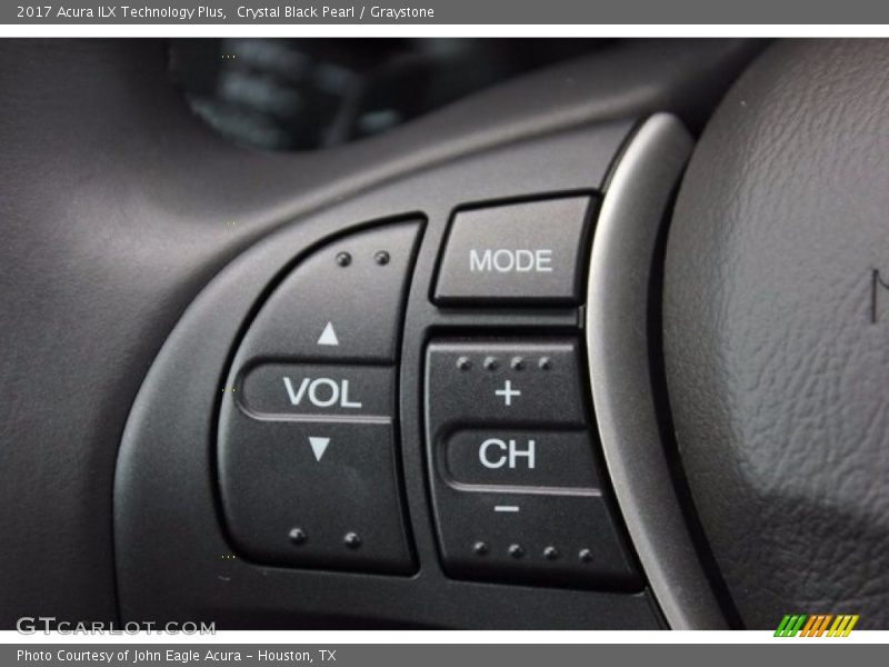 Crystal Black Pearl / Graystone 2017 Acura ILX Technology Plus