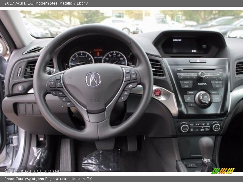 Modern Steel Metallic / Ebony 2017 Acura ILX