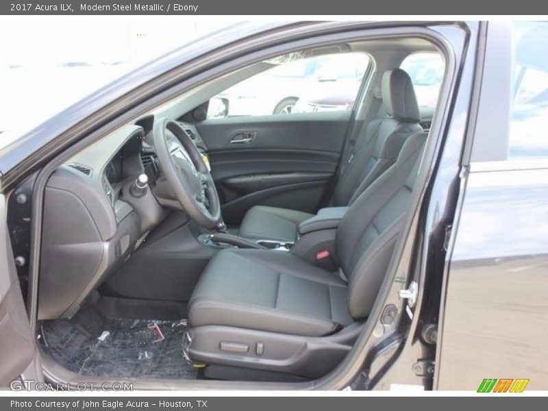 Modern Steel Metallic / Ebony 2017 Acura ILX