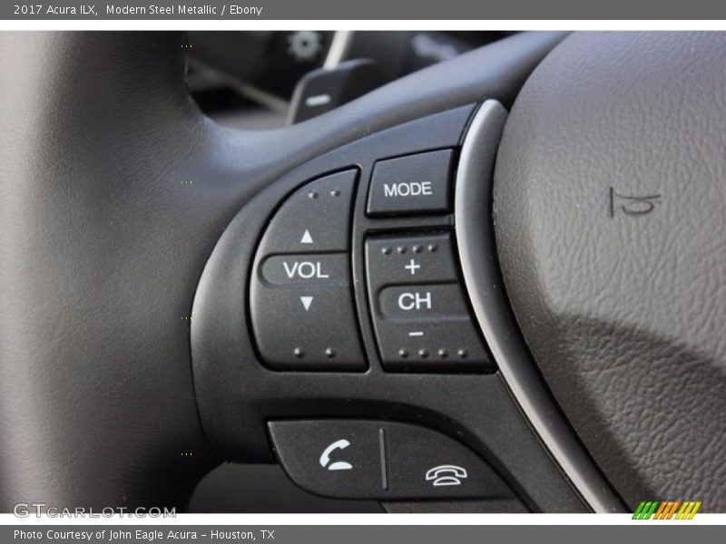 Modern Steel Metallic / Ebony 2017 Acura ILX