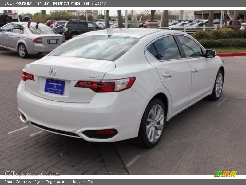 Bellanova White Pearl / Ebony 2017 Acura ILX Premium