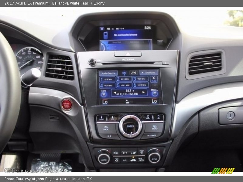 Bellanova White Pearl / Ebony 2017 Acura ILX Premium