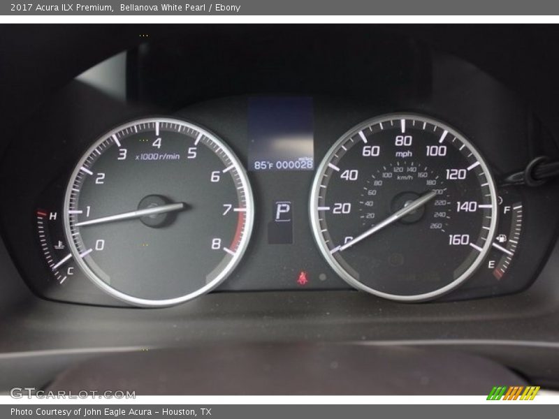 Bellanova White Pearl / Ebony 2017 Acura ILX Premium
