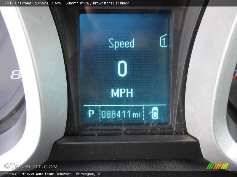 Summit White / Brownstone/Jet Black 2012 Chevrolet Equinox LTZ AWD