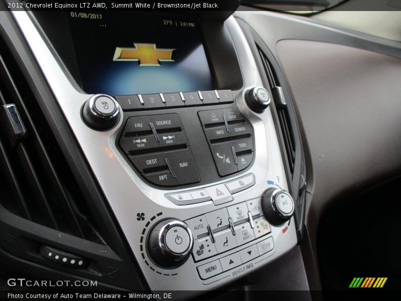 Summit White / Brownstone/Jet Black 2012 Chevrolet Equinox LTZ AWD